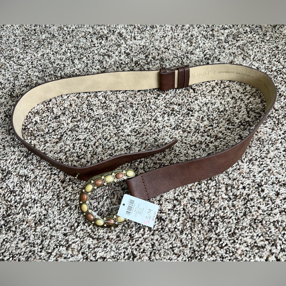 New Chico’s Brown Belt S/M